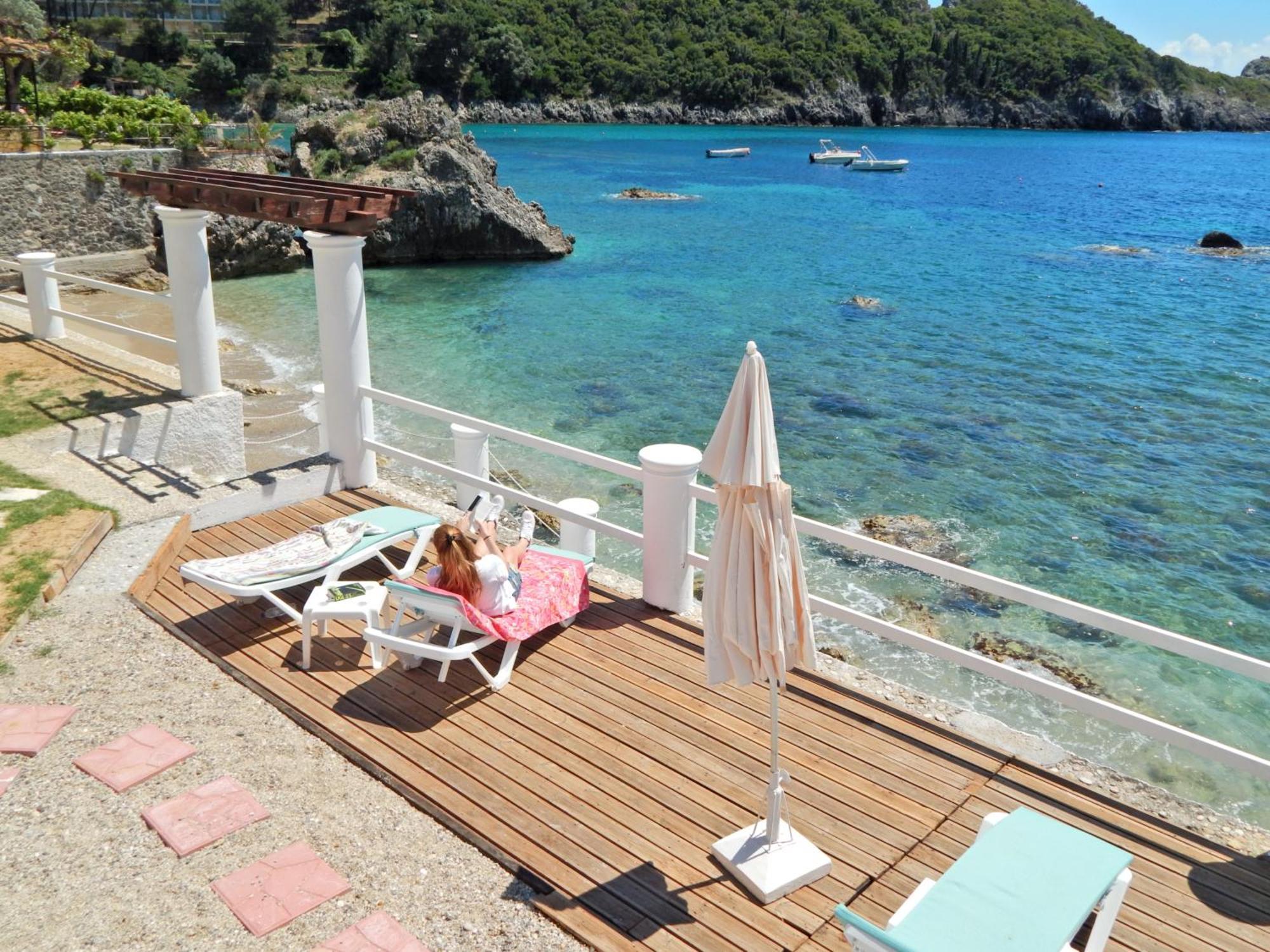 Thomas Beach Studios Paleokastritsa Buitenkant foto